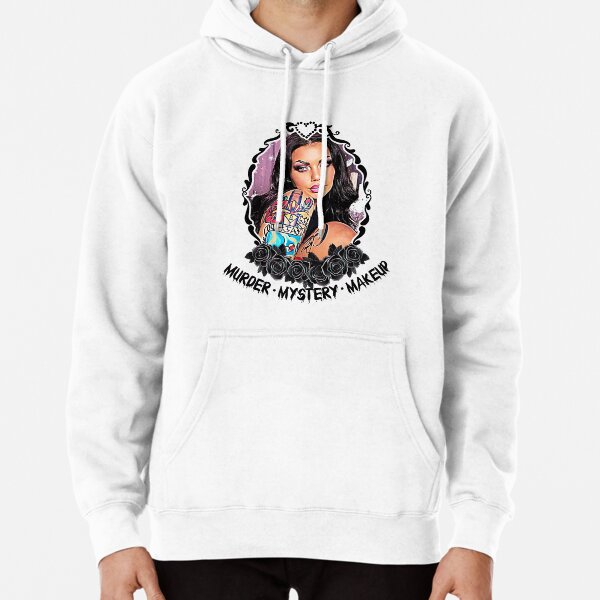 bailey sarian suspish murder mystery makeup sticker - Bailey Sarian muder mystery tshirt - Bailey Sarian Hoodies Pullover Hoodie RB1608 product Offical bailey sarian Merch